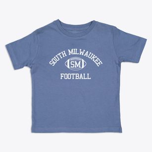 South Milwaukee High School Classic Football Toddler T-Shirt
