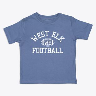 West Elk High School Classic Football Toddler T-Shirt