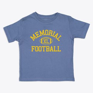 Memorial Junior High School Classic Football Toddler T-Shirt