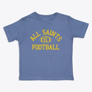 All Saints Episcopal School Classic Football Toddler T-Shirt
