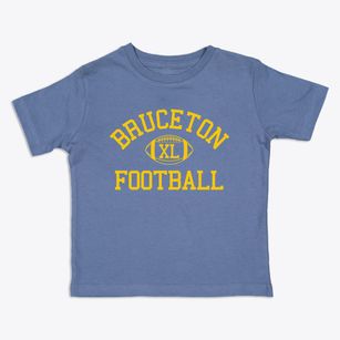 Bruceton Schools Classic Football Toddler T-Shirt