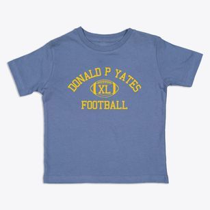 Donald P Yates Primary School Classic Football Toddler T-Shirt