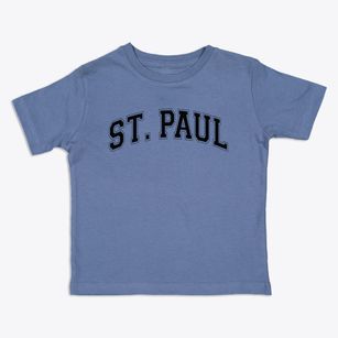 Saint Paul Lutheran School Varsity Arch Toddler T-Shirt