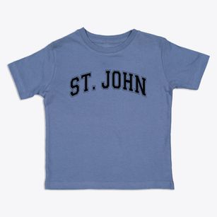 Saint John Of San Francisco Orthodox Varsity Arch Toddler T-Shirt