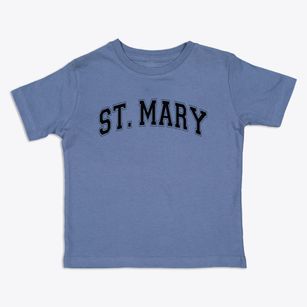 St Mary Parish Varsity Arch Toddler T-Shirt