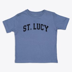 Saint Lucy Elementary School Varsity Arch Toddler T-Shirt