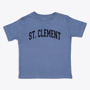 Saint Clement School Varsity Arch Toddler T-Shirt