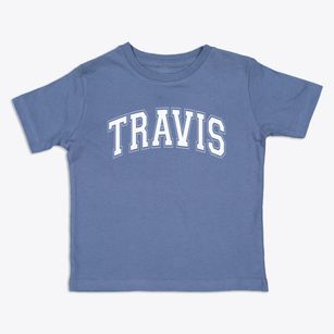 Travis Elementary School Varsity Arch Toddler T-Shirt