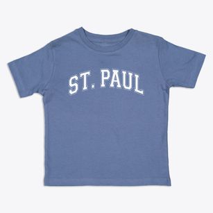 Saint Paul Lutheran School Varsity Arch Toddler T-Shirt