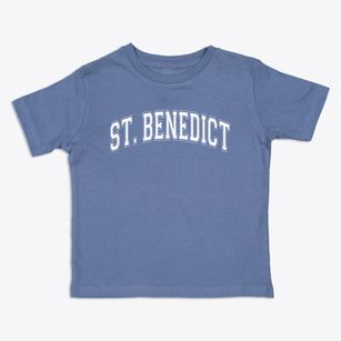St Benedict The Moor Parish Varsity Arch Toddler T-Shirt