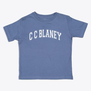 C C Blaney Elementary School Varsity Arch Toddler T-Shirt
