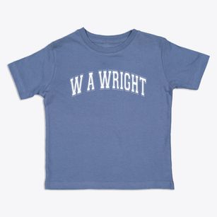 W A Wright Elementary School Varsity Arch Toddler T-Shirt