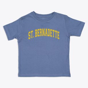 St Bernadette Parish Varsity Arch Toddler T-Shirt