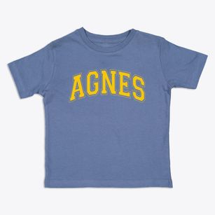 Agnes Elementary School Varsity Arch Toddler T-Shirt