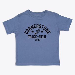 Cornerstone Christian Academy Track and Field Toddler T-Shirt
