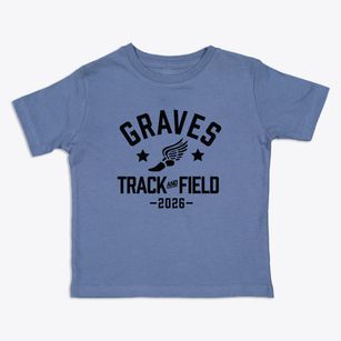 Graves Middle School Track and Field Toddler T-Shirt