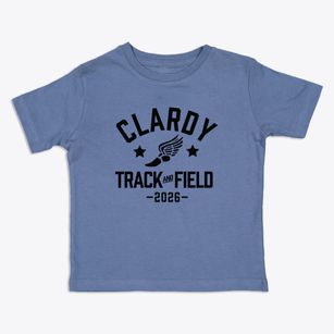 Clardy Elementary School Track and Field Toddler T-Shirt