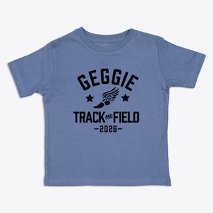 Geggie Elementary School Track and Field Toddler T-Shirt