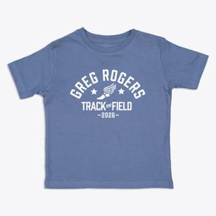 Greg Rogers Elementary School Track and Field Toddler T-Shirt