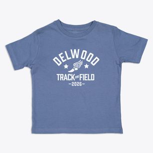 Delwood Elementary School Track and Field Toddler T-Shirt