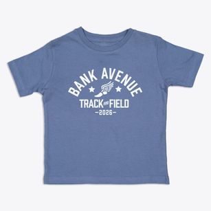 Bank Avenue Elementary School Track and Field Toddler T-Shirt