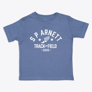 S P Arnett Middle School Track and Field Toddler T-Shirt