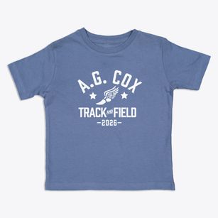 A.g. Cox Middle School Track and Field Toddler T-Shirt