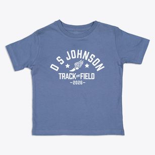 D S Johnson Elementary School Track and Field Toddler T-Shirt