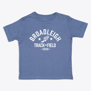 Broadleigh Elementary School Track and Field Toddler T-Shirt