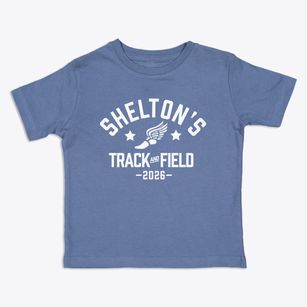 Shelton's Preschool Primary Education Track and Field Toddler T-Shirt