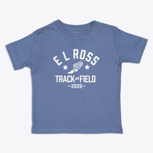 E L Ross Elementary School Track and Field Toddler T-Shirt