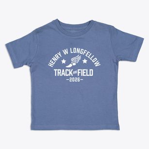 Henry W Longfellow Middle School Track and Field Toddler T-Shirt