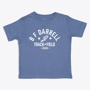 B F Darrell Elementary School Track and Field Toddler T-Shirt