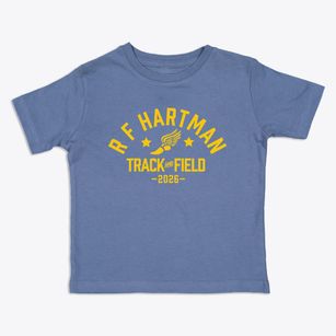 R F Hartman Elementary School Track and Field Toddler T-Shirt
