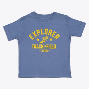 Explorer Junior High School Track and Field Toddler T-Shirt