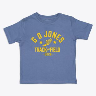 G D Jones Elementary School Track and Field Toddler T-Shirt