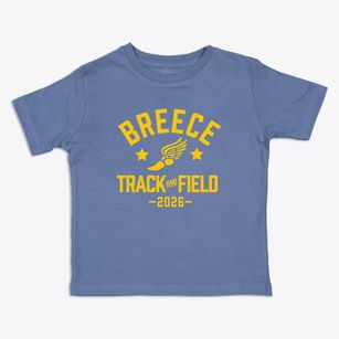 Breece Track and Field Toddler T-Shirt