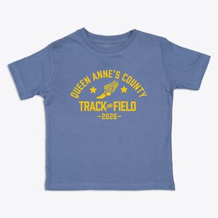 Queen Anne's County High School Track and Field Toddler T-Shirt