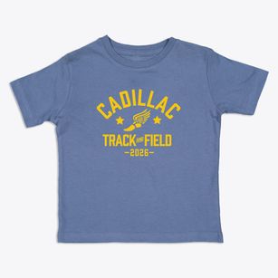 Cadillac Middle School Track and Field Toddler T-Shirt
