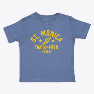 Saint Monica Elementary School Track and Field Toddler T-Shirt