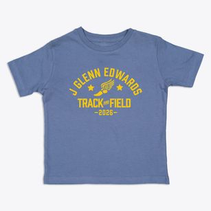 J Glenn Edwards Elementary School Track and Field Toddler T-Shirt