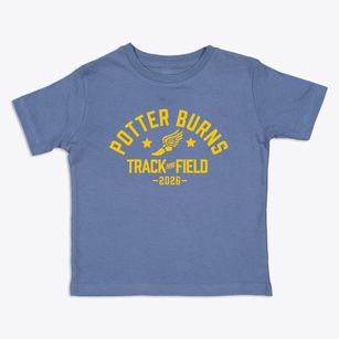 Potter Burns Elementary School Track and Field Toddler T-Shirt