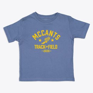 Mccants Elementary School Track and Field Toddler T-Shirt