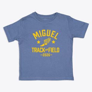 Miguel Carrillo Jr Elementary School Track and Field Toddler T-Shirt