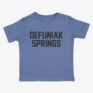 Defuniak Springs Florida Classic Block Toddler T-Shirt