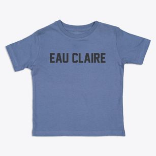 Eau Claire Wisconsin Classic Block Toddler T-Shirt