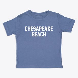 Chesapeake Beach Maryland Classic Block Toddler T-Shirt