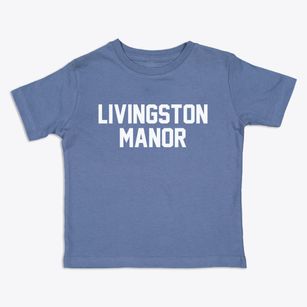 Livingston Manor New York Classic Block Toddler T-Shirt