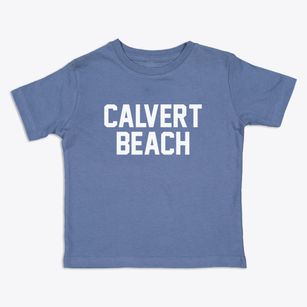 Calvert Beach Maryland Classic Block Toddler T-Shirt