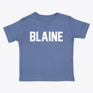 Blaine Maine Classic Block Toddler T-Shirt